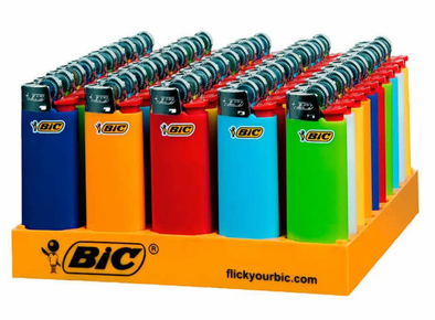 Bic Small Lighter – Compact, Reliable, and Durable (Assorted Colors)