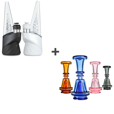 Puffco Peak Pro 3DXL Bundle with Phoenix Glass Hourglass