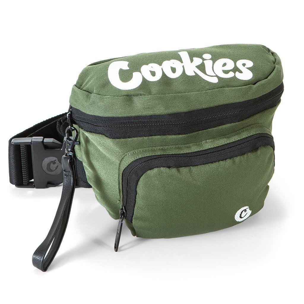 Cookies Rackpack Smellproof Olive Crossbody Bag