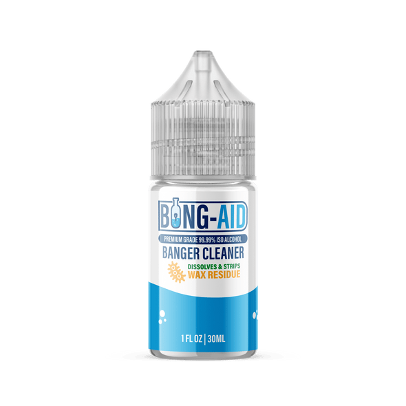 Bong Aid 1oz Banger Cleaner: Fast and Effective, Glass Cleaner, Residue Removal, Easy-to-Use, Banger Maintenance