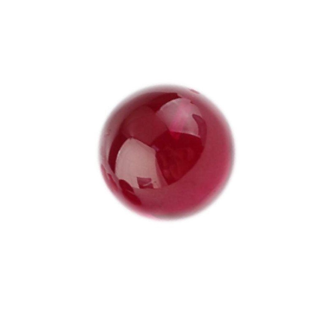 Ruby Pearl Co - 2pk 4mm Ruby Terp Pearls